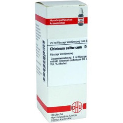 Chininum Sulfuricum D 4 Dilution (20 ml) – PZN 2117539