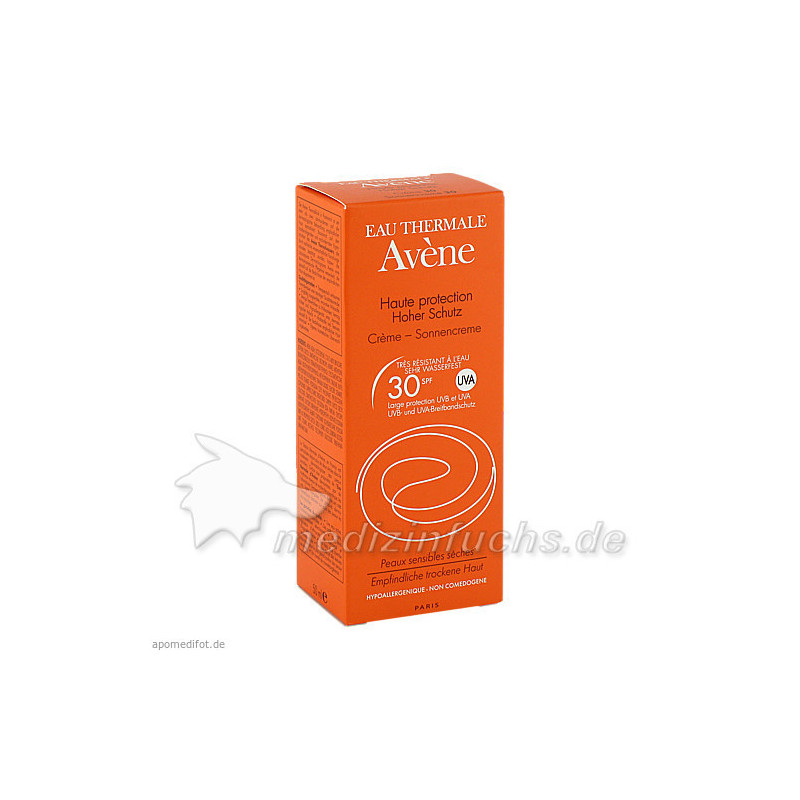 AVENE SunSitive Sonnencreme SPF 30, 50 ML – PZN 5874732