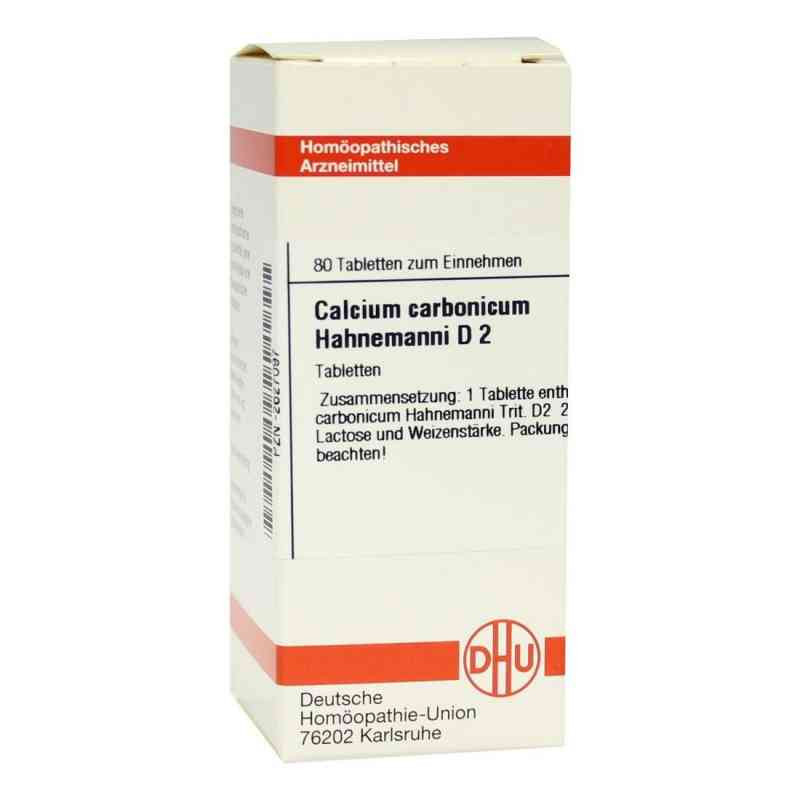 Calcium Carbonicum D 2 Tabletten Hahnemanni (80 stk) – PZN 2627097