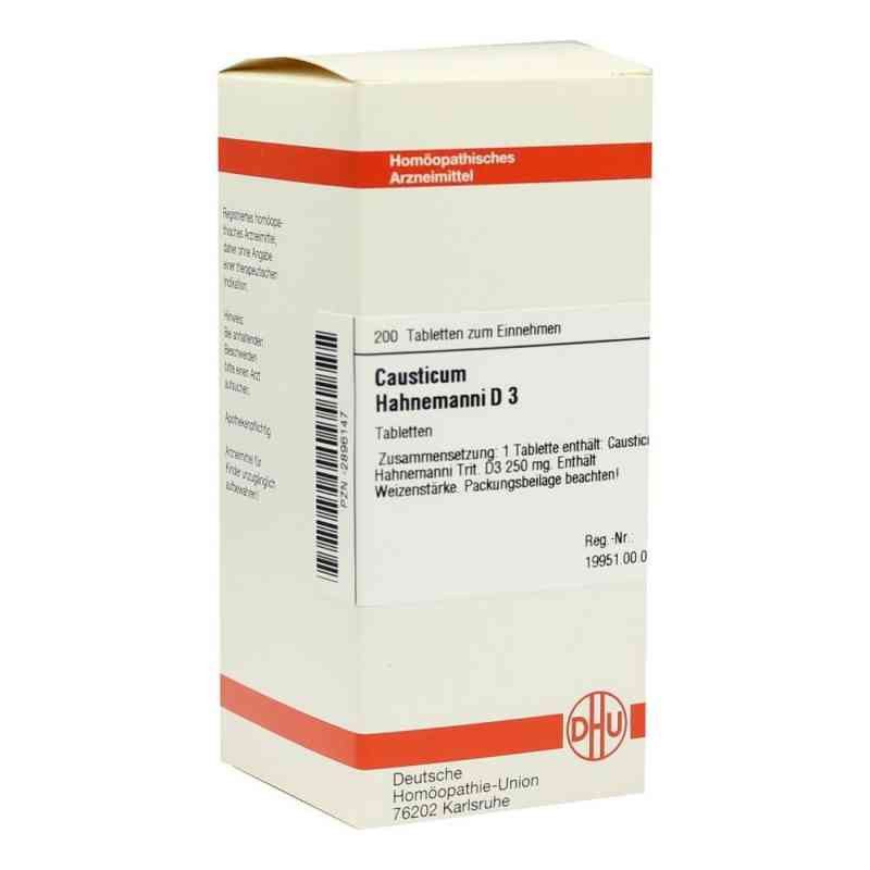 Causticum Hahnemanni D 3 Tabletten (200 stk) – PZN 2896147