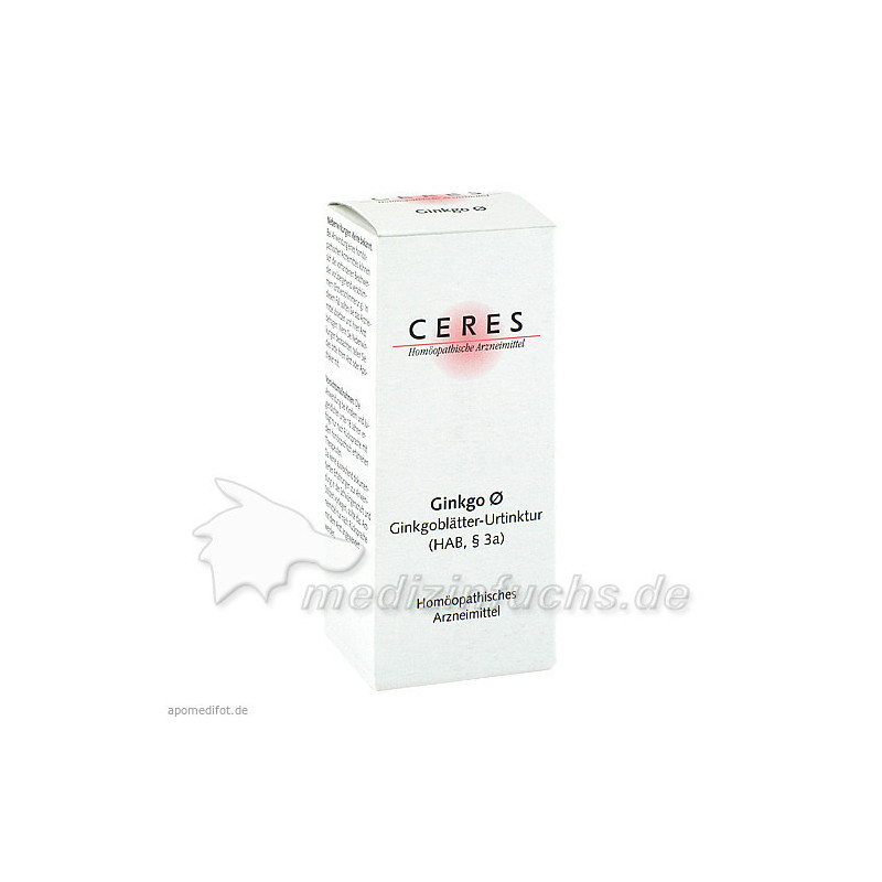 CERES Ginkgo Urt., 20 ML – PZN 178985