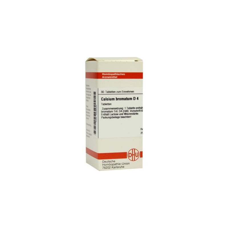 Calcium Bromatum D 4 Tabletten (80 stk) – PZN 4208594