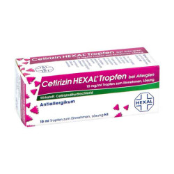 Cetirizin HEXAL bei Allergien 10mg/ml (10 ml) – PZN 2579607