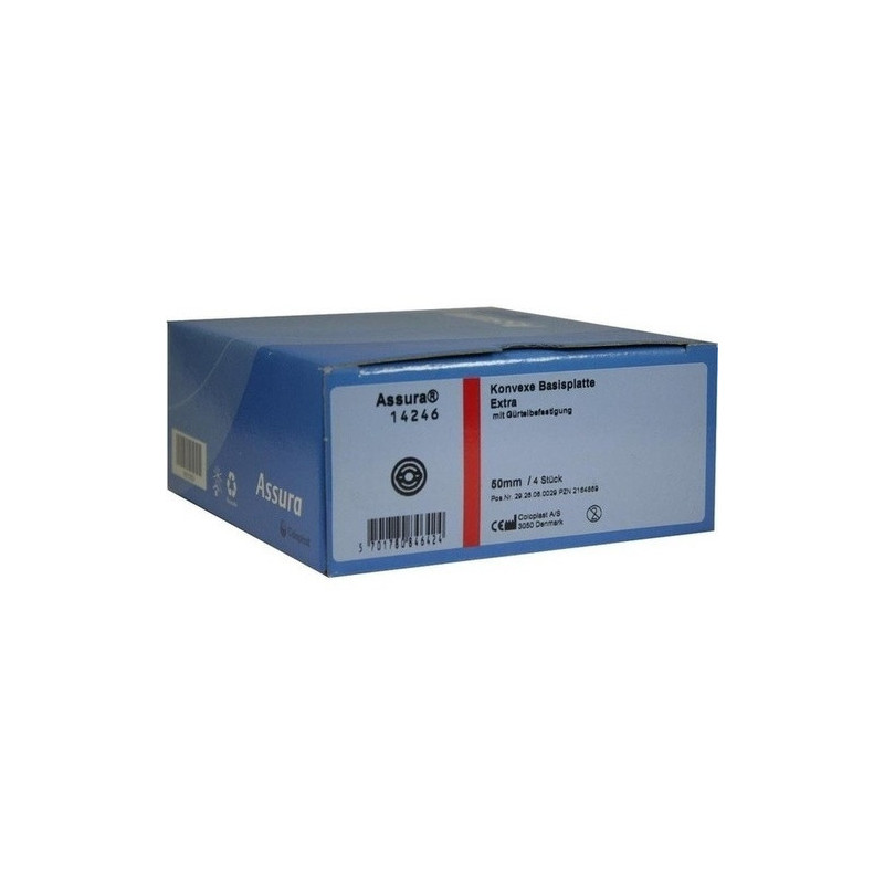 Assura Basisplatte Extra konvex 50mm, 4 ST – PZN 2164869