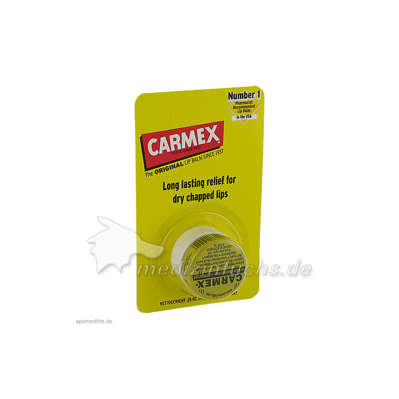 Carmex Lippenbalsam f. trockene spröde Lippen, 7.5 G – PZN 2710585