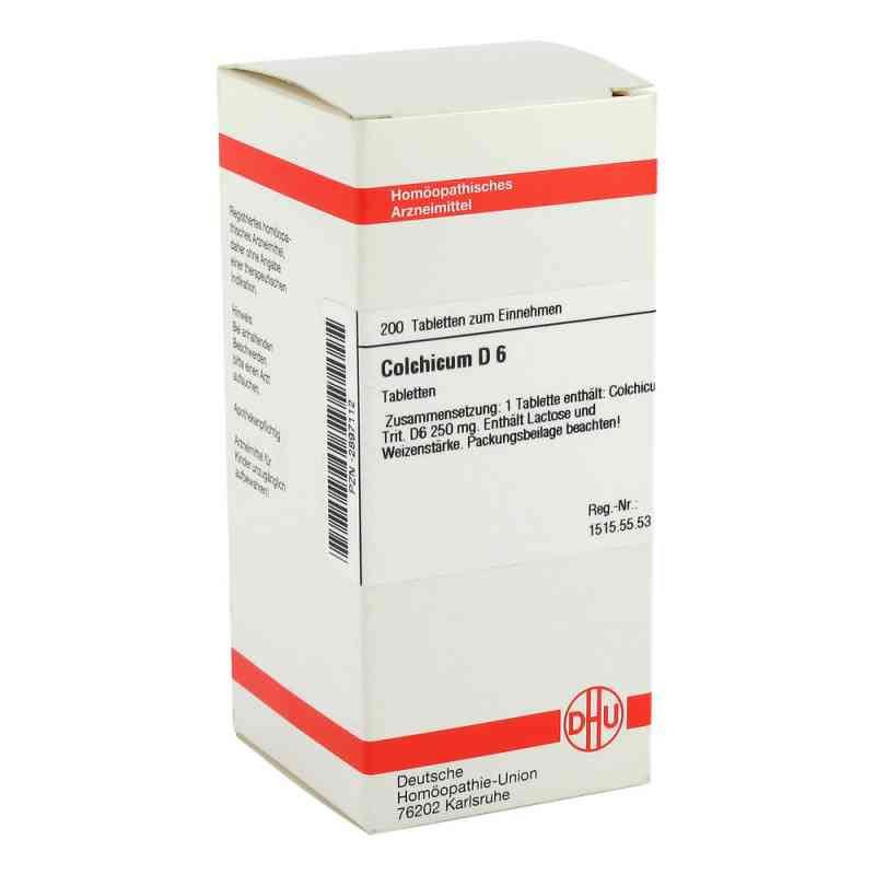 Colchicum D 6 Tabletten (200 stk) – PZN 2897112