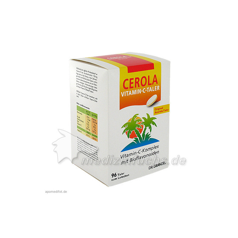 CEROLA VITAMIN-C-TALER GRANDEL, 96 ST – PZN 3106667