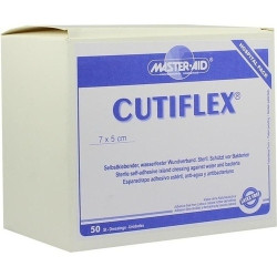CUTIFLEX Wundverband 5x7cm, 50 ST – PZN 4153491