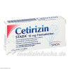 Cetirizin STADA 10mg Filmtabletten, 7 ST – PZN 2246596