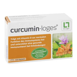 Curcumin-loges Kapseln (120 stk) – PZN 10536670