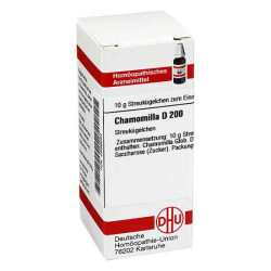 Chamomilla D 200 Globuli (10 g) – PZN 2896294