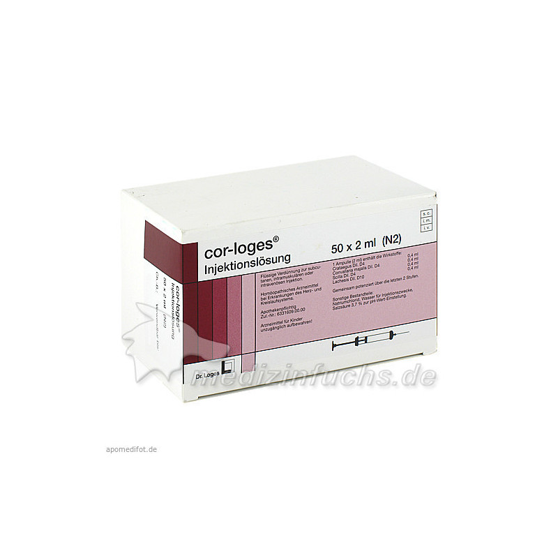 corLoges Injektionslösung, 50X2 ML – PZN 2860669