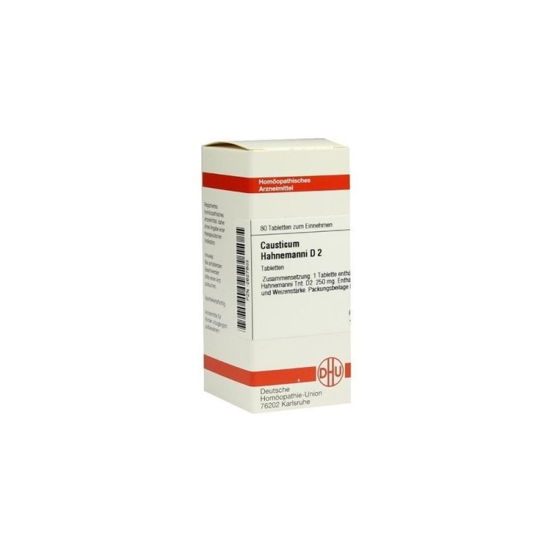 Causticum Hahnemanni D 2 Tabletten (80 stk) – PZN 2627803