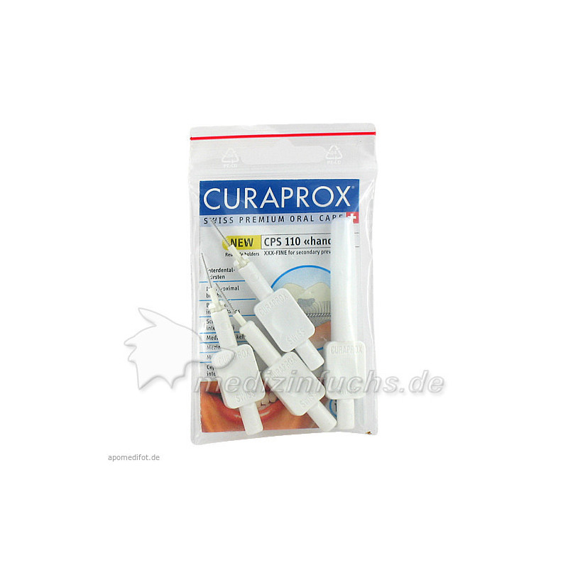 Curaprox CPS 110 Handy weiss xxxfeine, 4 ST – PZN 9190396