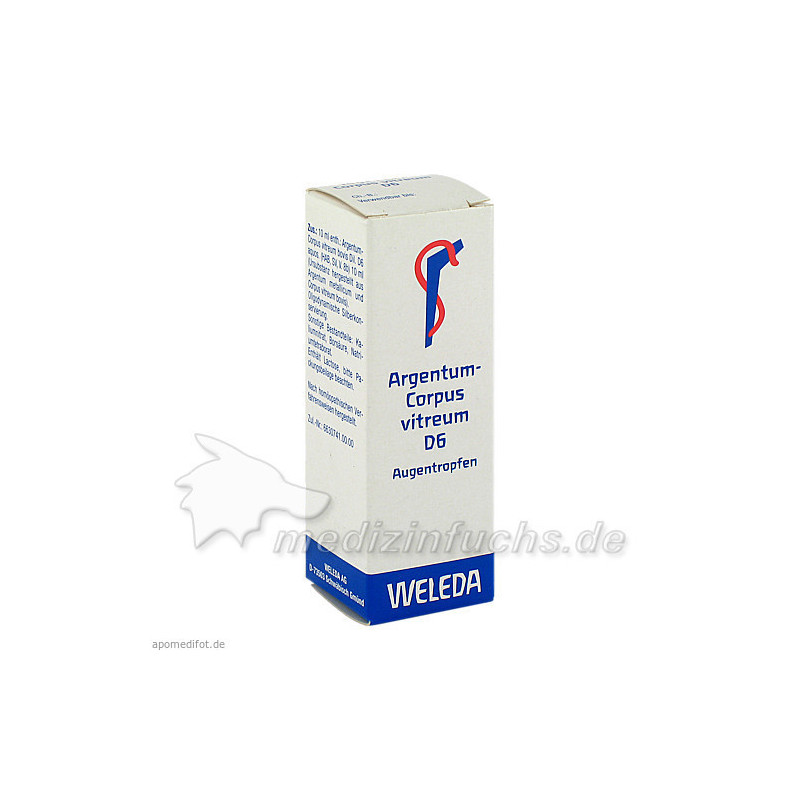 ARGENTUM CORPUS VITR D 6, 10 ML – PZN 2640749