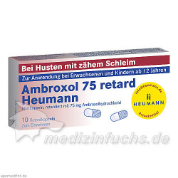 Ambroxol 75 retard Heumann, 10 ST – PZN 10061592