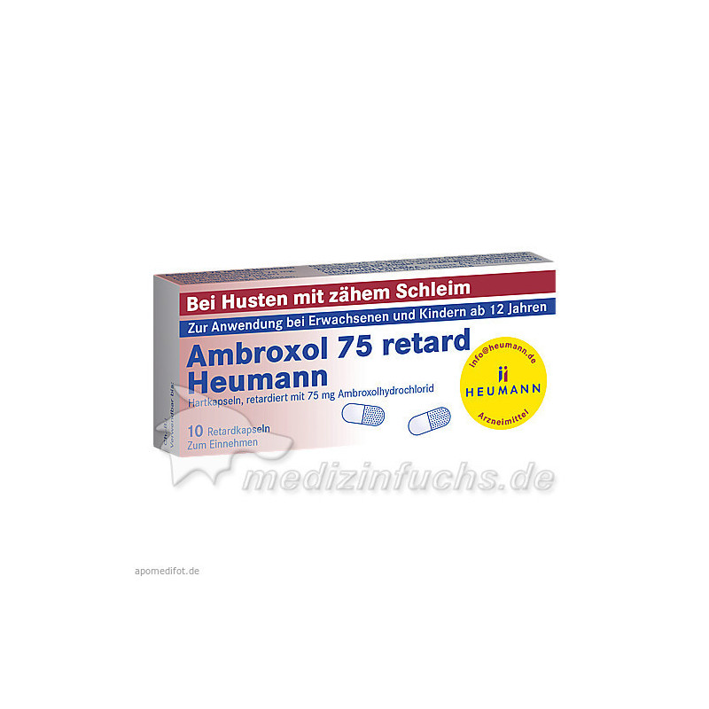 Ambroxol 75 retard Heumann, 10 ST – PZN 10061592