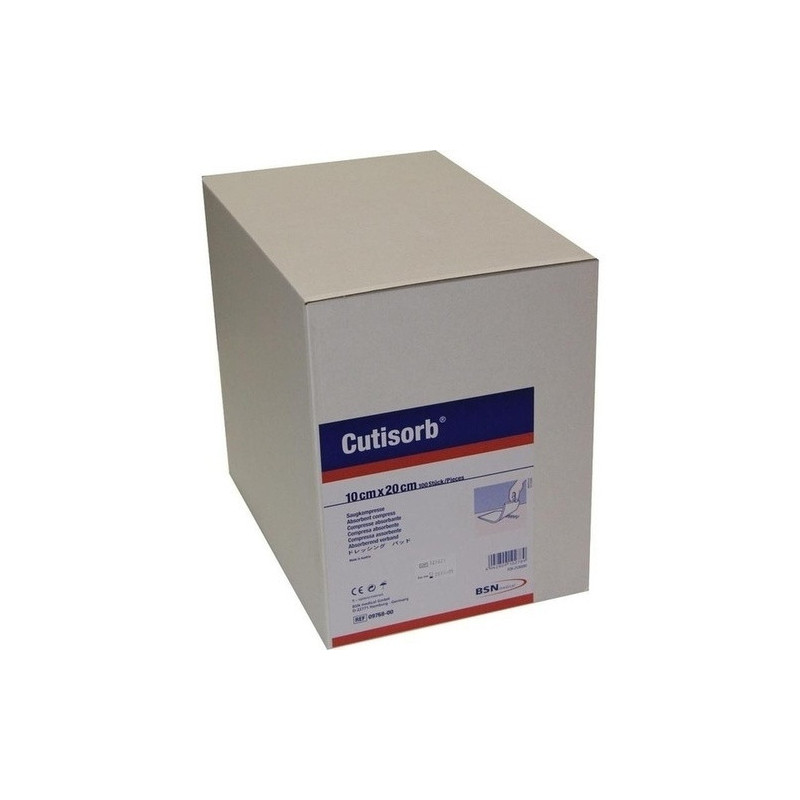 Cutisorb 10x20 unsteril Saugkompressen, 100 ST – PZN 2536880