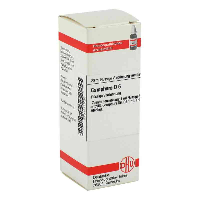 Camphora D 6 Dilution (20 ml) – PZN 2111732