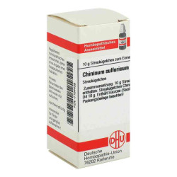 Chininum Sulfuricum D 4 Globuli (10 g) – PZN 7164408