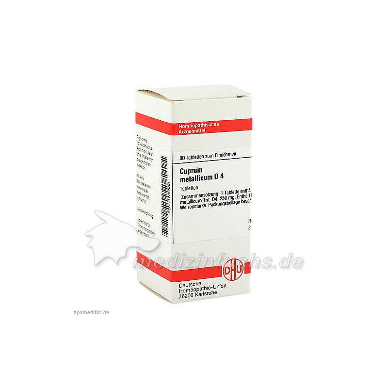 CUPRUM MET D 4, 80 ST – PZN 1768306