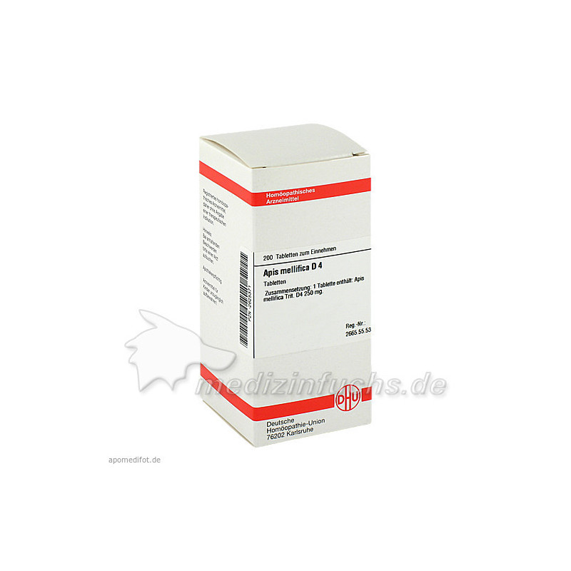 APIS MELLIFICA D 4, 200 ST – PZN 2625371