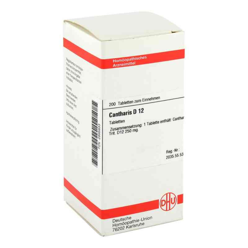 Cantharis D 12 Tabletten (200 stk) – PZN 2895633