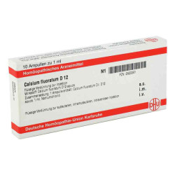 Calcium Fluoratum D 12 Ampullen (10X1 ml) – PZN 2823361