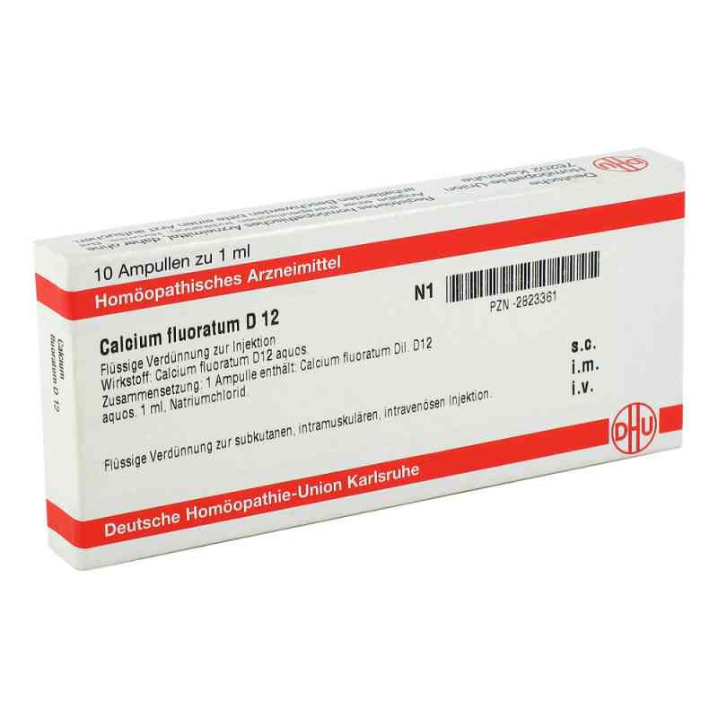 Calcium Fluoratum D 12 Ampullen (10X1 ml) – PZN 2823361