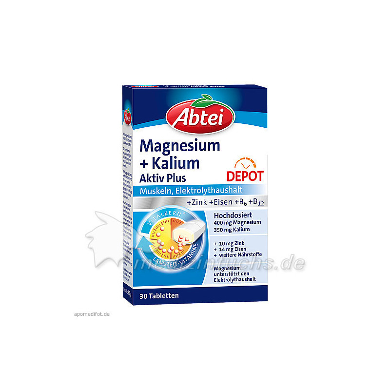 ABTEI Magnesium + Kalium Depot, 30 ST – PZN 8878067