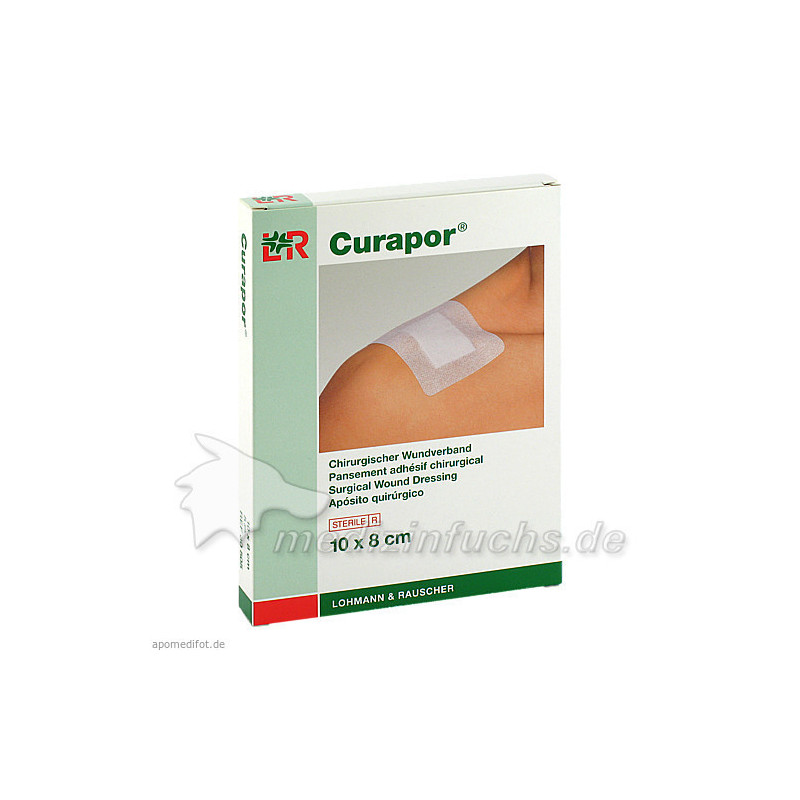 Curapor Wundverband steril 10x8cm, 5 ST – PZN 1908977