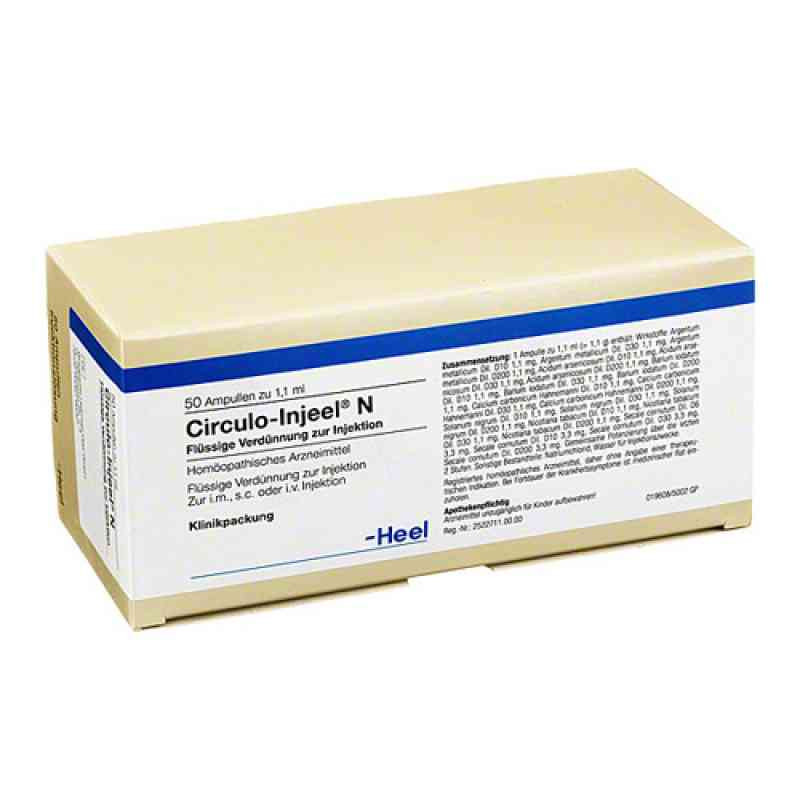 Circulo Injeel N Ampullen (50 stk) – PZN 1675094