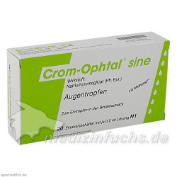 CROM OPHTAL SINE EIN DOSIS BEHAELTER, 20X0.5 ML – PZN 4930262