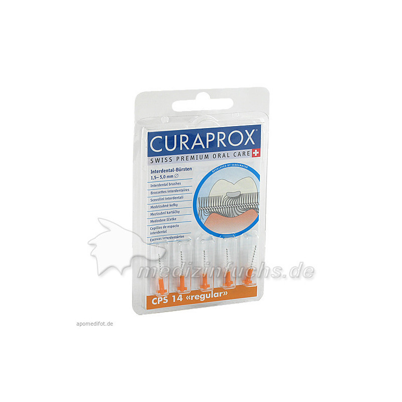 CURAPROX CPS14 Interdental 1.5-5mm Durchmesser, 5 ST – PZN 5906538