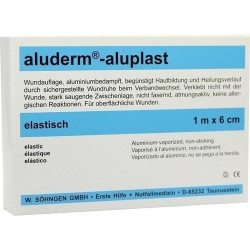 Aluderm Aluplast Wundverb Pflast stabil 1mx6cm, 1 ST – PZN 7858