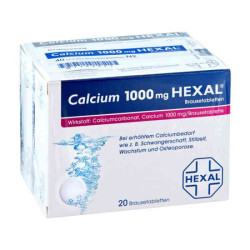 Calcium 1000mg HEXAL (40 stk) – PZN 7383949