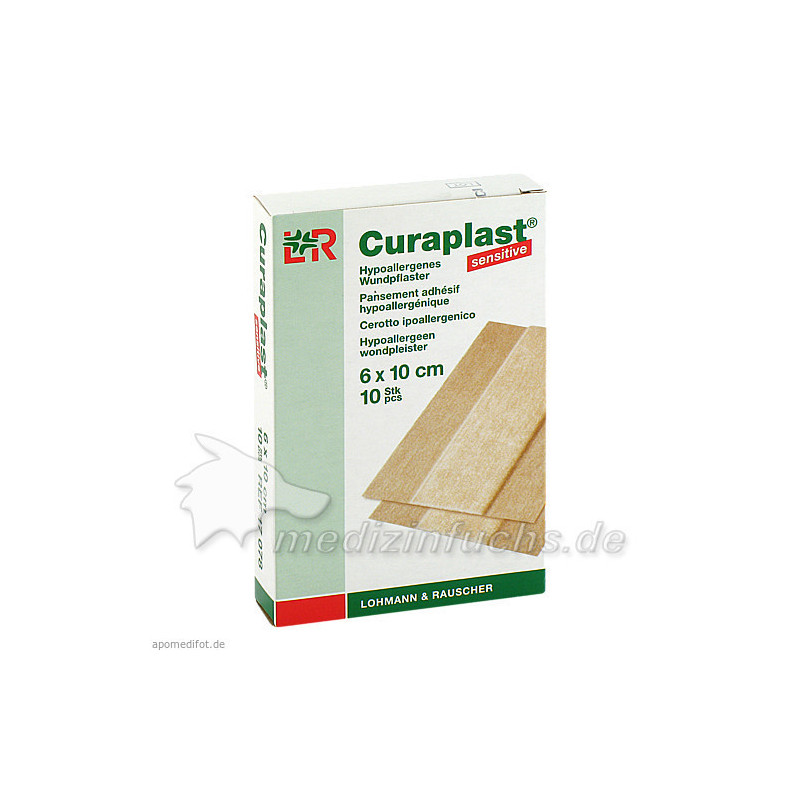 Curaplast sensitive Wundschnnellverband 6x10cm, 10 ST – PZN 6980100