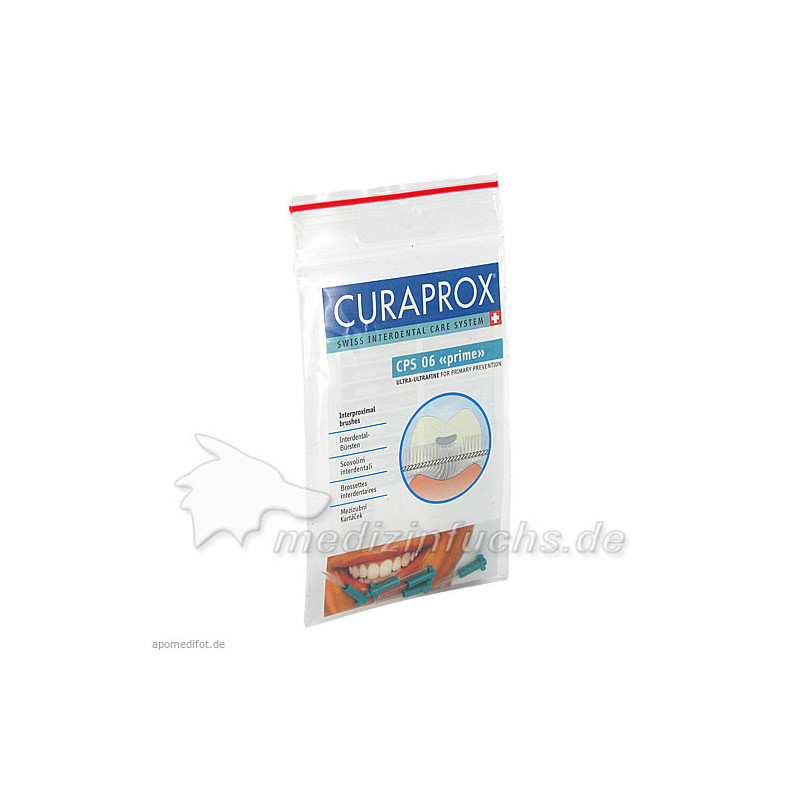 CURAPROX CPS 06 XXXXXX fine türkis Interdentalbürs, 5 ST – PZN 1551481