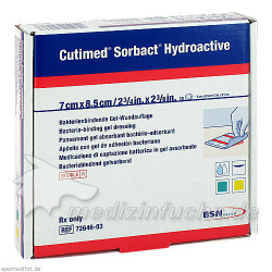 Cutimed Sorbact Hydroactive 7x8.5cm, 10 ST – PZN 6148063