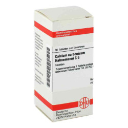 Calcium Carbonicum C 6 Tabletten Hahnemanni (80 stk) – PZN 4208878