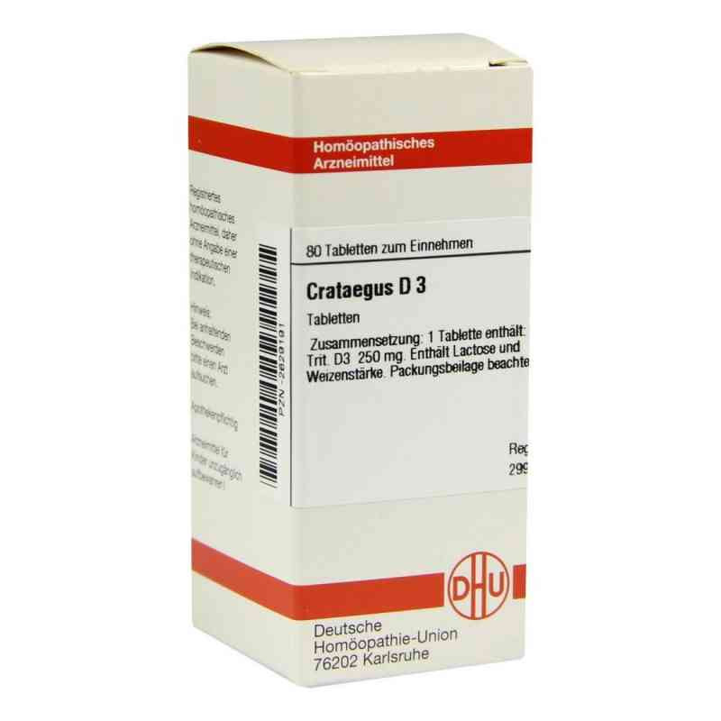 Crataegus D 3 Tabletten (80 stk) – PZN 2629191
