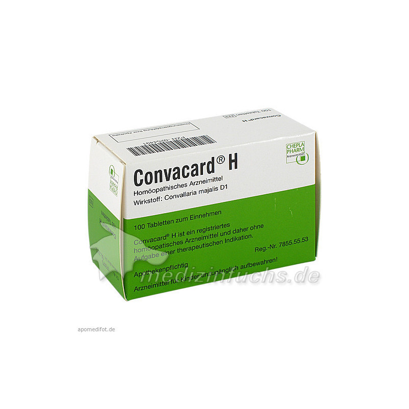 Convacard H, 100 ST – PZN 254491