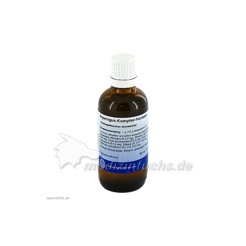 ASPARAGUS KOMPLEX HANOSAN, 50 ML – PZN 3752462
