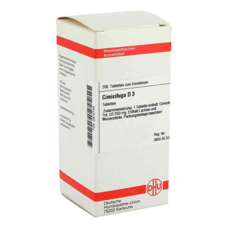 Cimicifuga D 3 Tabletten (200 stk) – PZN 2812104