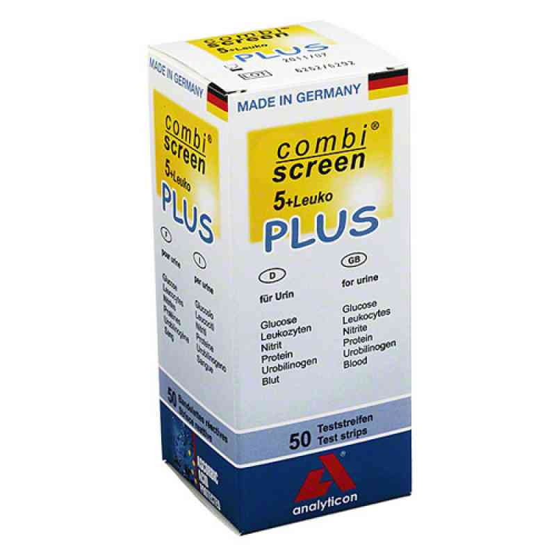 Combiscreen 5+leuko Plus Teststreifen (50 stk) – PZN 4809916