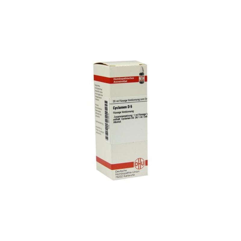 Cyclamen D 6 Dilution (20 ml) – PZN 2612612