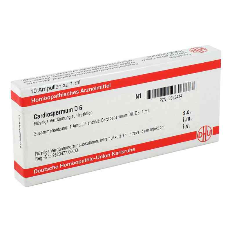 Cardiospermum D 6 Ampullen (10X1 ml) – PZN 2823444