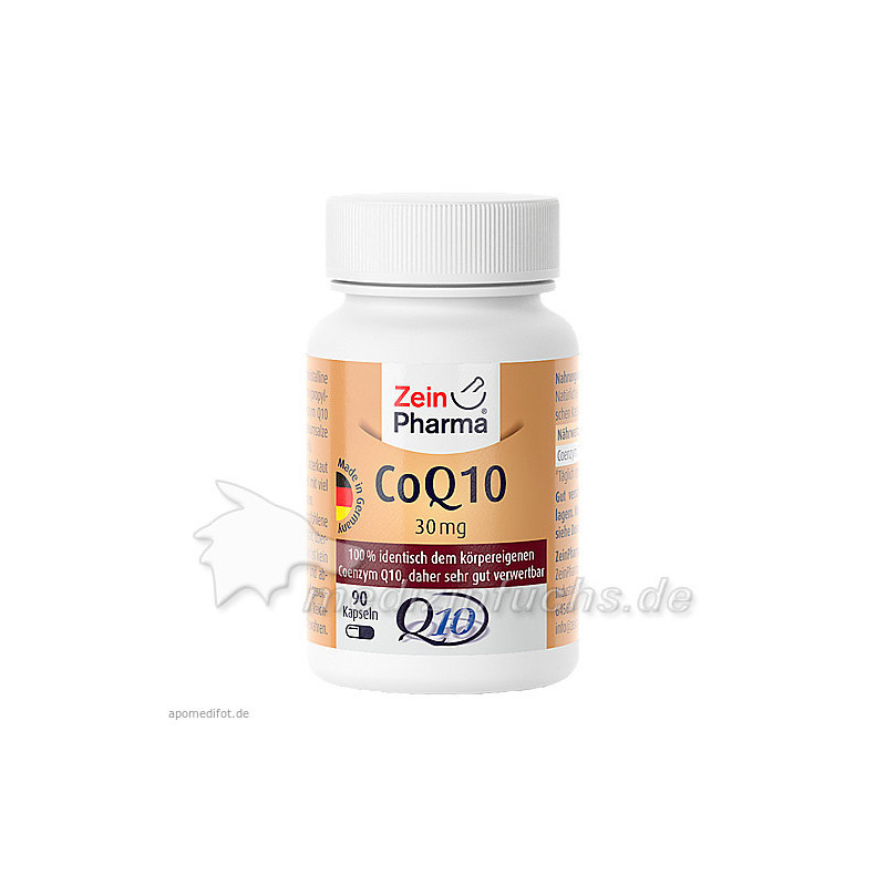 Coenzym Q10 Kapseln 30mg, 90 ST – PZN 9096349
