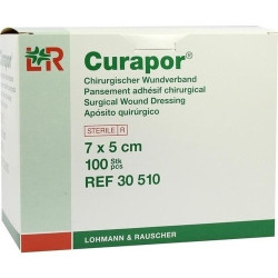 Curapor Wundverband steril 7x5cm, 100 ST – PZN 668229