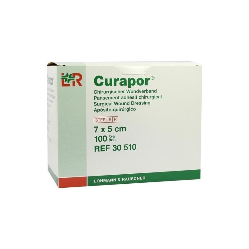 Curapor Wundverband steril 7x5cm, 100 ST – PZN 668229